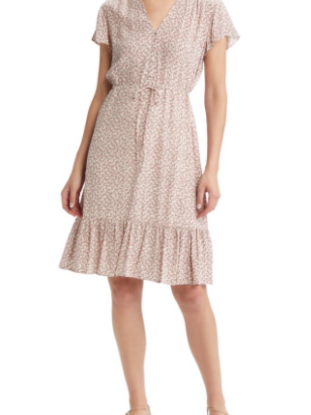 Rails Kiki Floral Print Ruffle Dress